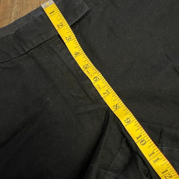 J. Crew Linen Scalloped Shorts - Picture 8 of 9